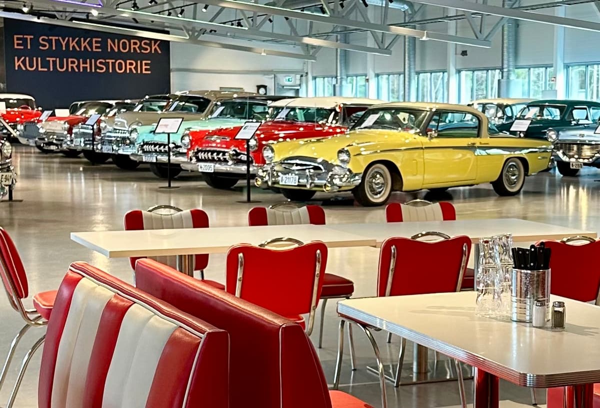 Diners Erste EAC Diner | Diner ved EAC Bilhistorisk Museum, Sørum